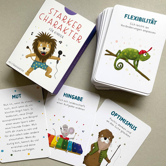 "Strong Character" Strengths Cards for Children