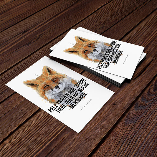 "Fur Statement" Stickers · Set of 3