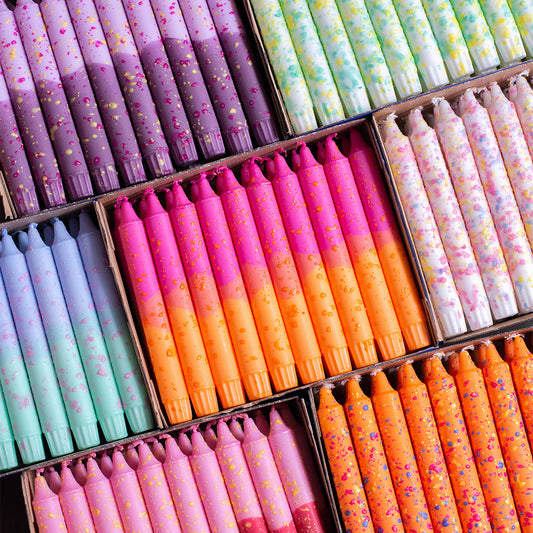 Nordtrice Stick Candles · Confetti Mix