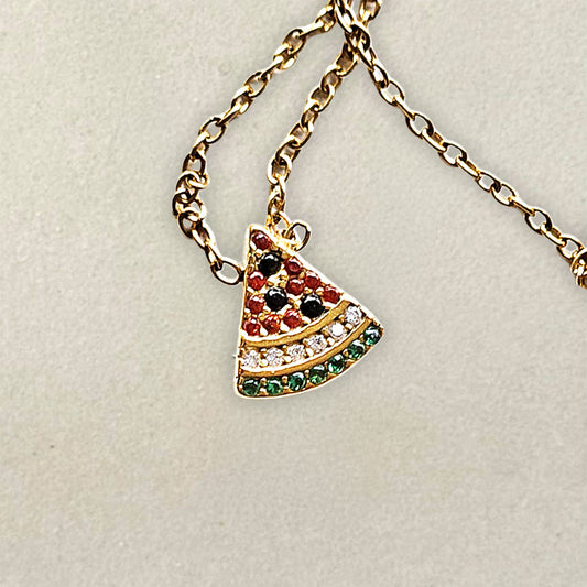 Watermelon necklace à la Utsch & Natsch