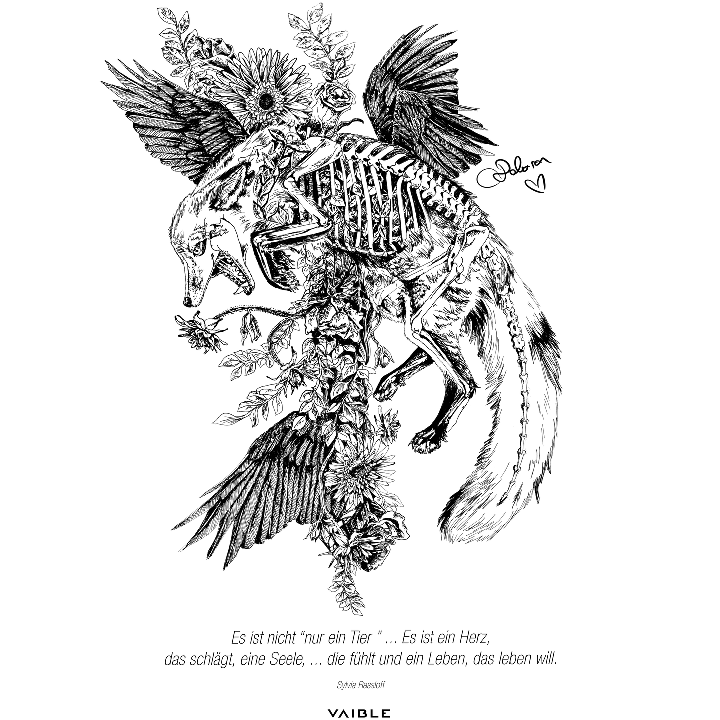 Es ist nicht "nur ein Tier"... · Jutebeutel