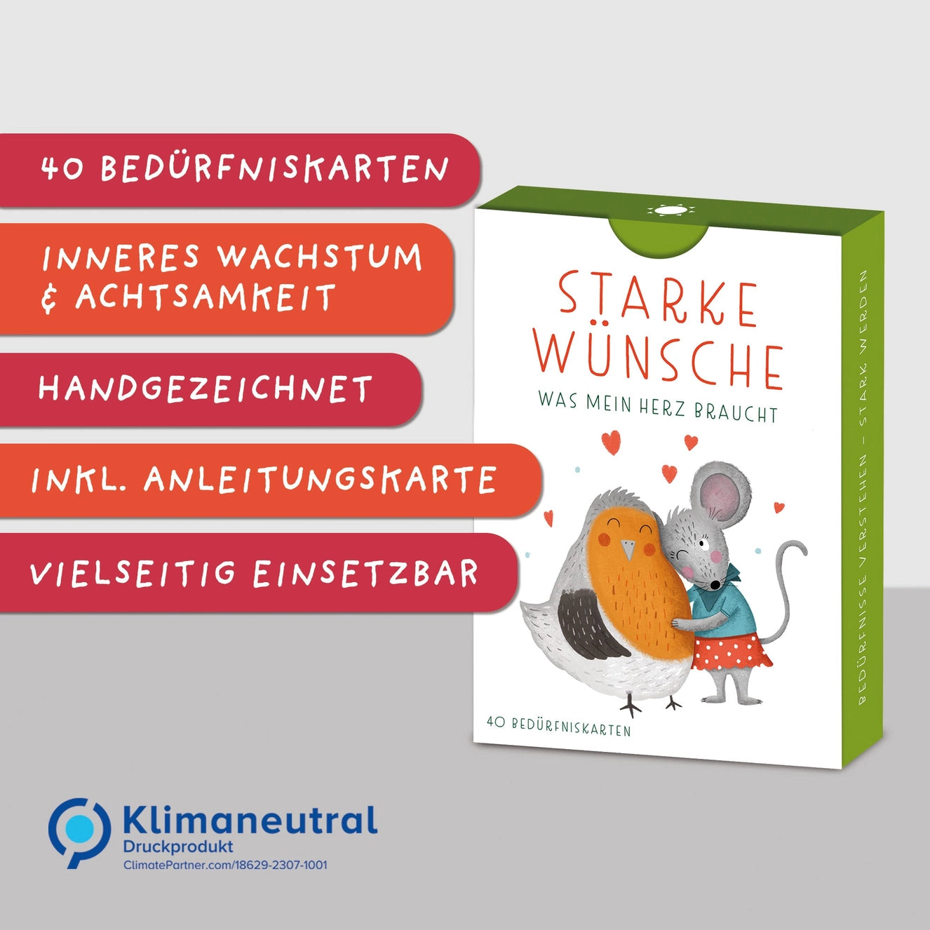 "Strong Wishes" Needs Cards for Children
