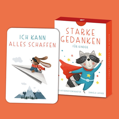 Affirmation Cards "Strong Thoughts" for Children