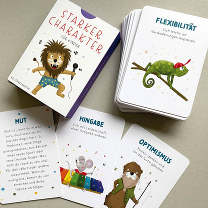 "Strong Character" Strengths Cards for Children