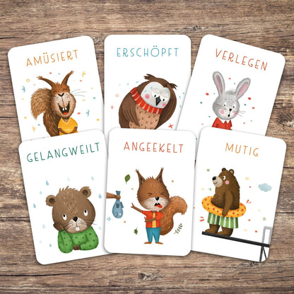 "Strong Feelings" Emotion Cards for Children