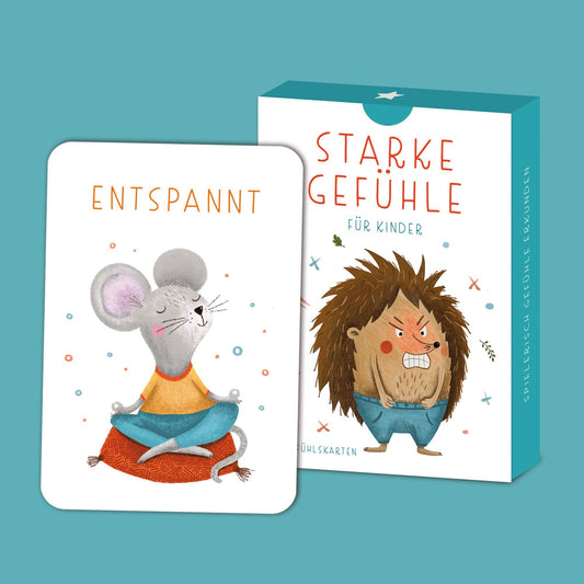 "Strong Feelings" Emotion Cards for Children