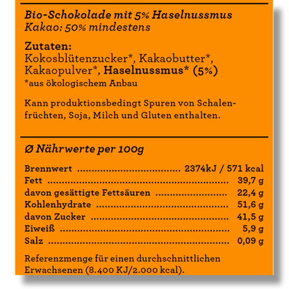 SweetGreets Bio-Schokolade "Freunde fürs Leben"