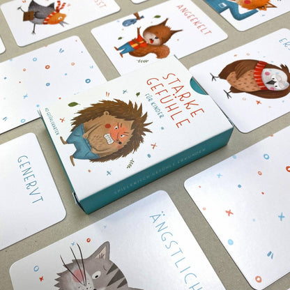 "Strong Feelings" Emotion Cards for Children
