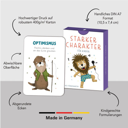 "Strong Character" Strengths Cards for Children