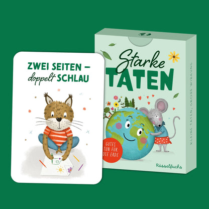 Environmental Cards "Great Deeds" for Children