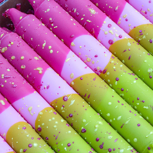 Spring Confetti Candle "Tulip"