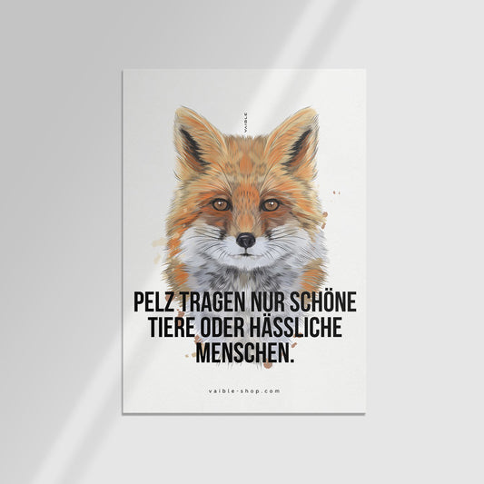 "Fur Statement" Stickers · Set of 3