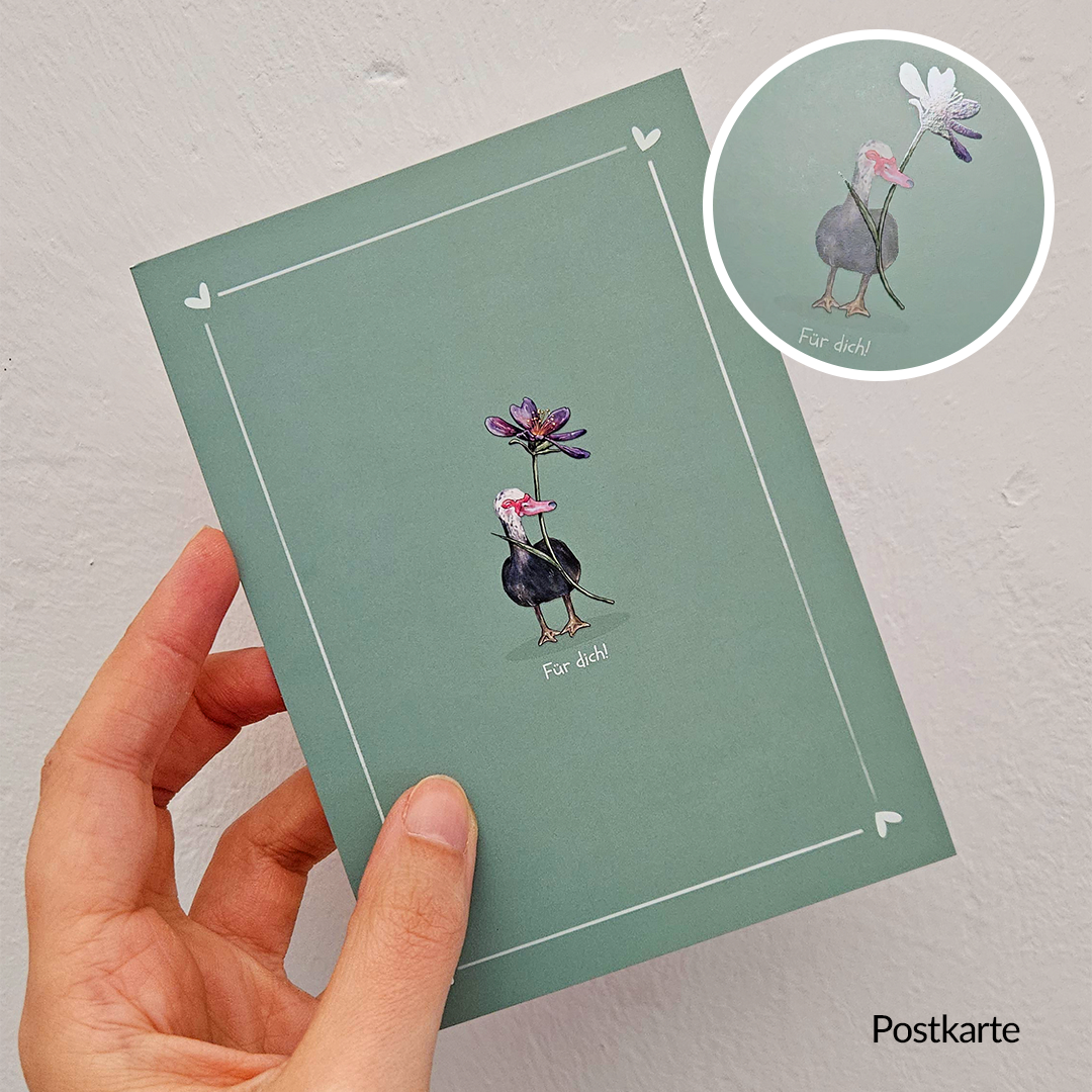 Grußkartenset "Kukus Garden" · 5er Set