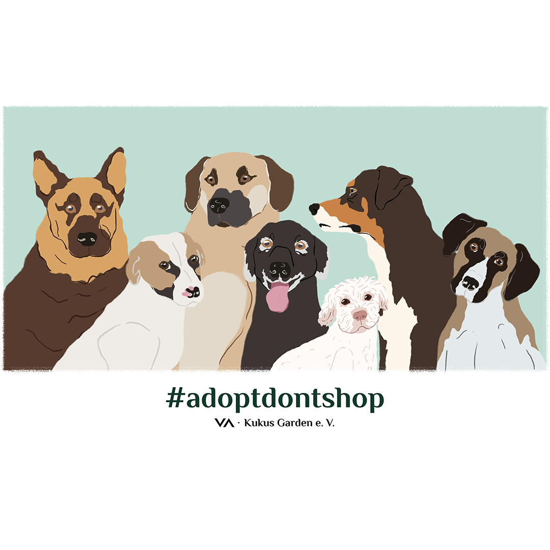 Hunde #adoptdontshop · Kukus Garden · Baby T-Shirt