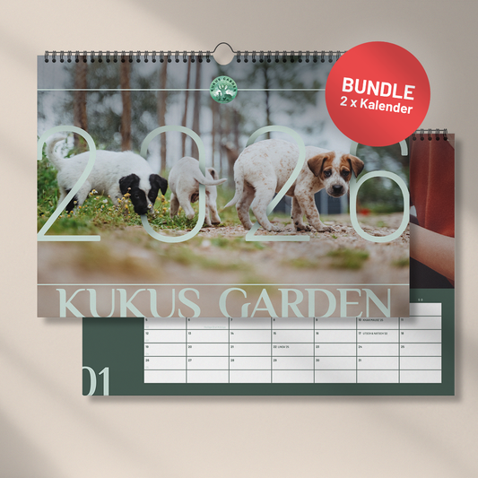 Kukus Garden Kalender 2026 – 2er Bundle