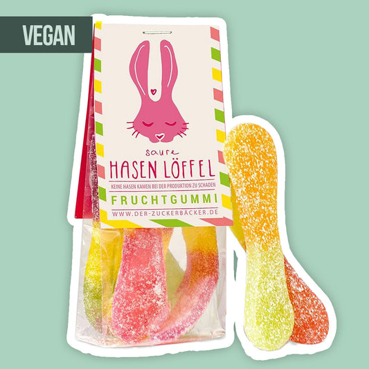 Vegan Sour Bunny Ears · Gummy Candy