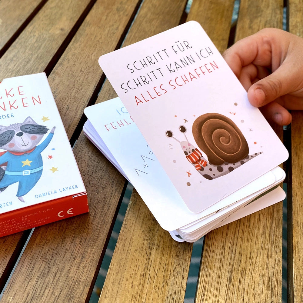 Affirmation Cards "Strong Thoughts" for Children