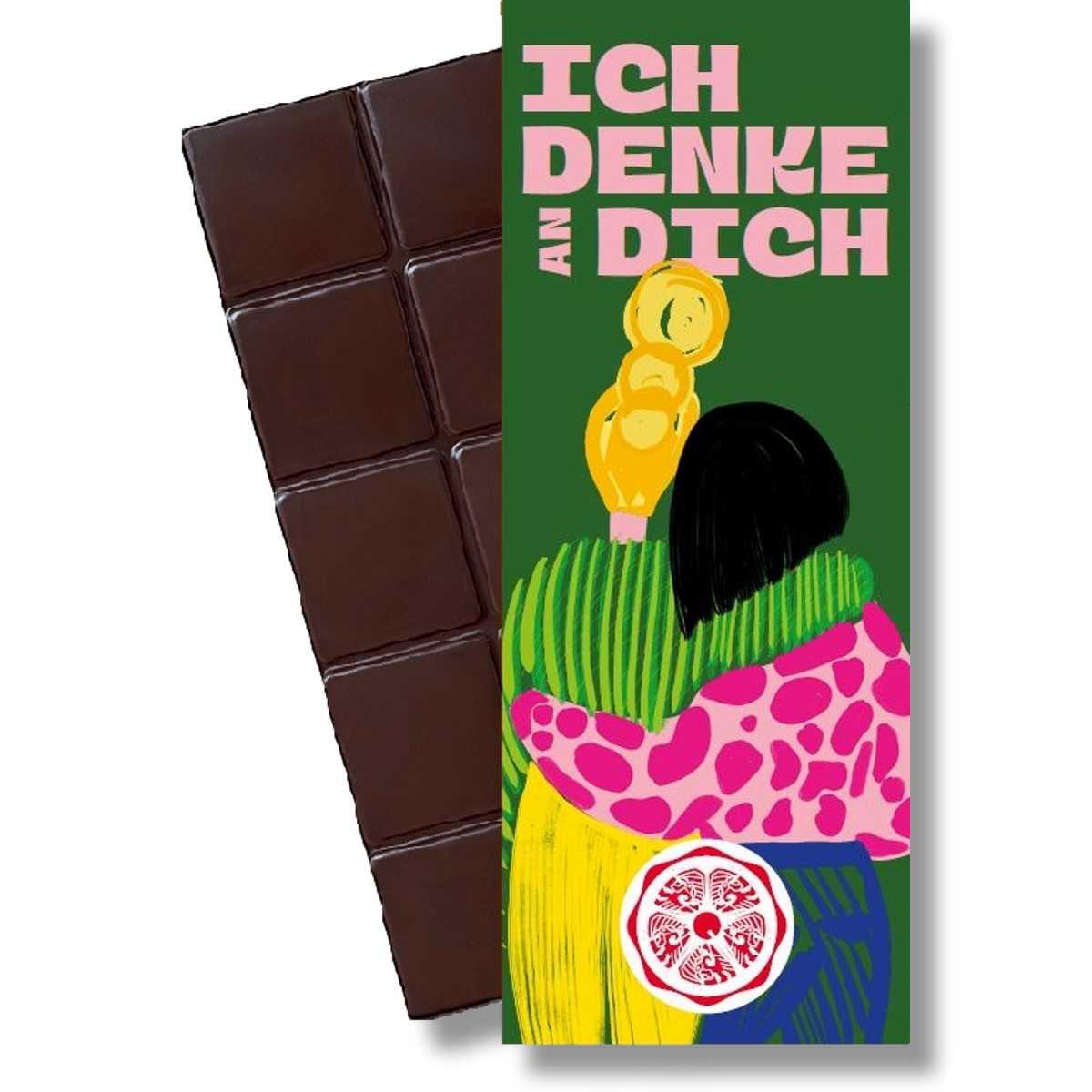 SweetGreets Bio-Schokolade "Ich Denke an Dich"