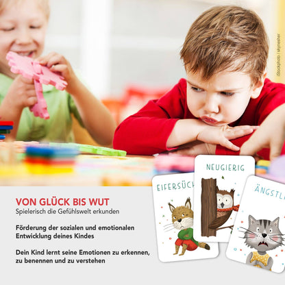 "Strong Feelings" Emotion Cards for Children