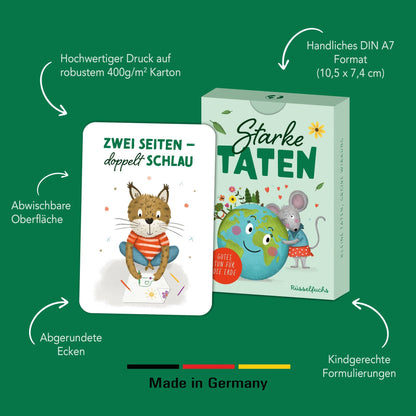 Environmental Cards "Great Deeds" for Children