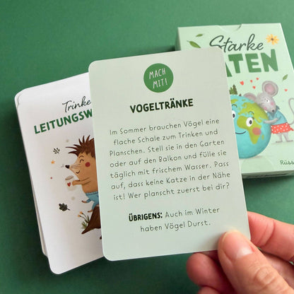Environmental Cards "Great Deeds" for Children
