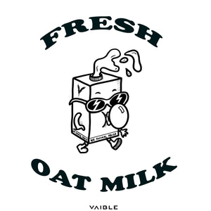 fresh oat milk - vegan   - Edelstahl Trinkflasche