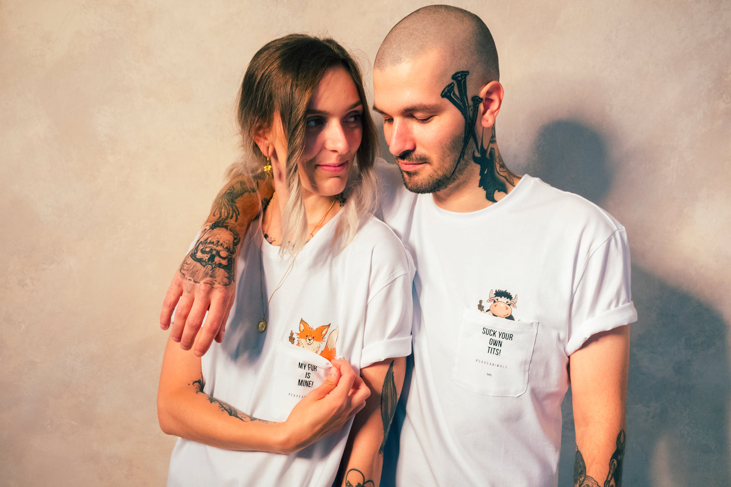 "My fur is mine!" · Fox · Unisex T-Shirt #saveanimals