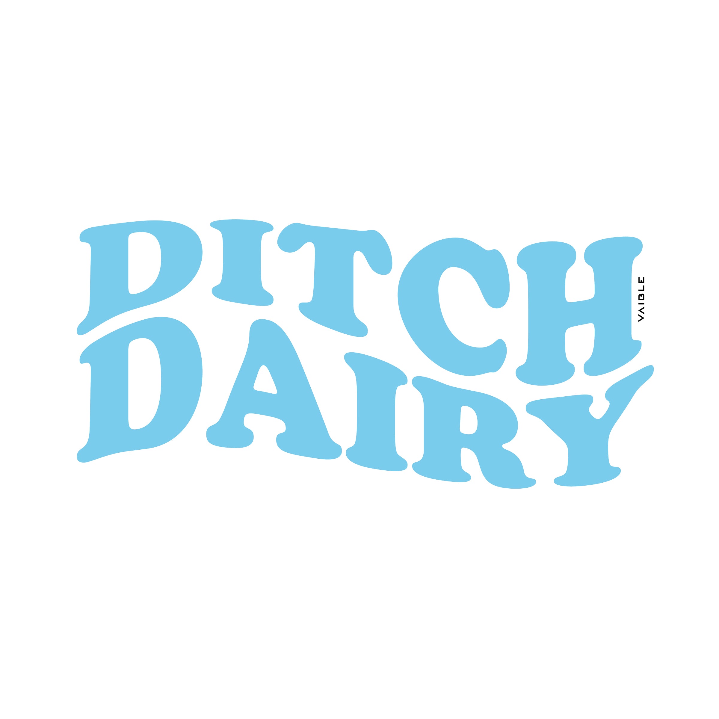 ditch dairy vegan  - Unisex Organic Sweatshirt